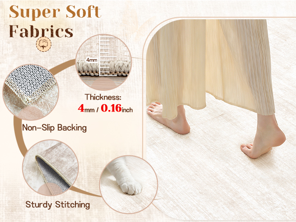 MXSANYOO Soft Rug
