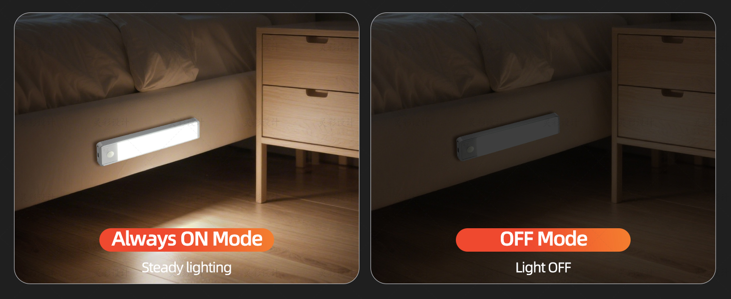 under cabinet lighting motion sensor