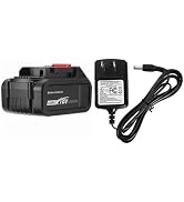 Heimerdinger 4.0Ah Replacement Battery and Charger for Makita 18V Battery Compatible with Makita ...