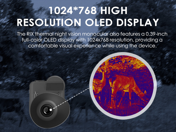 rix thermal imaging monocular