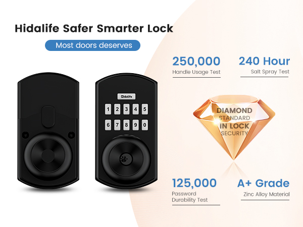 keyless entry door lock