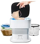 MINANOV Mini Portable Washing Machine - Automatic Foldable Washing machine with Blue Light- For U...