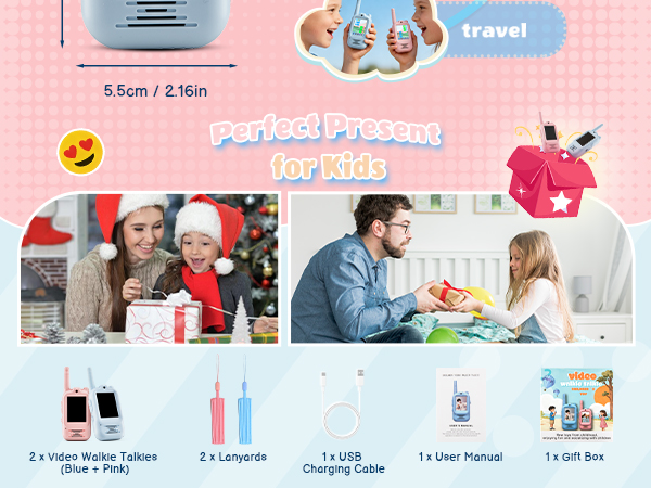 Packaged in a colorful gift box, ideal birthday or Christmas gifts for kids