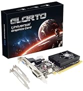Glorto GeForce GT 730 4G GDDR5 Low Profile Graphics Card, PCI Express 2.0 x8, HDMI/DVI/VGA, Entry...