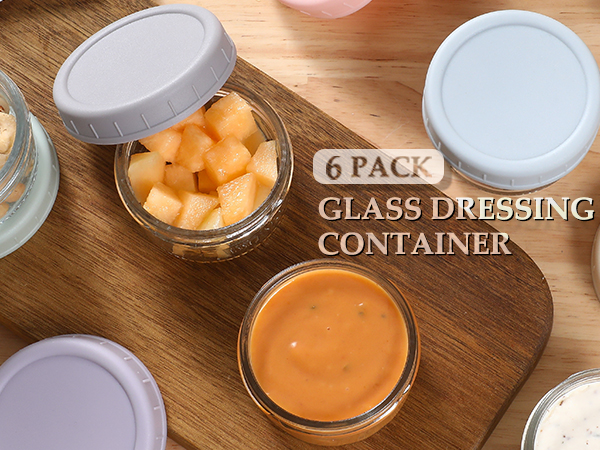 Salad Dressing Container