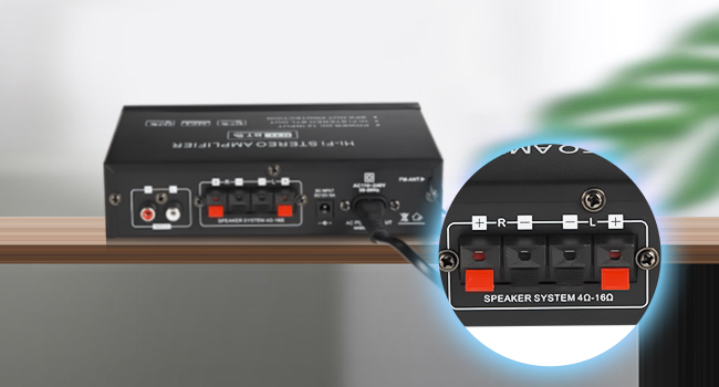 Stereo Home Audio Amplifier