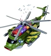 Bloolilies Helicopter Toy, Airplane Toys for Toddlers 1-3-5 Birthday Gift, Kids Plane Toy Helicop...