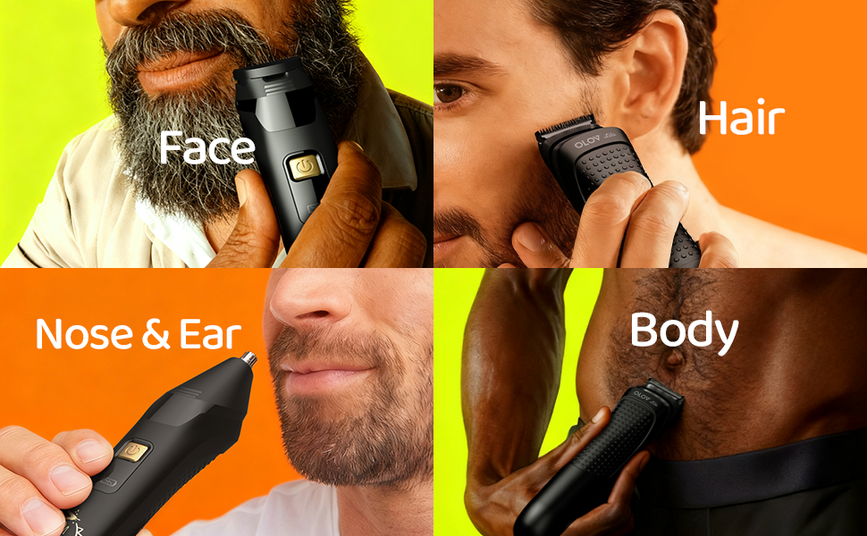 Face nose hair trimmer for men