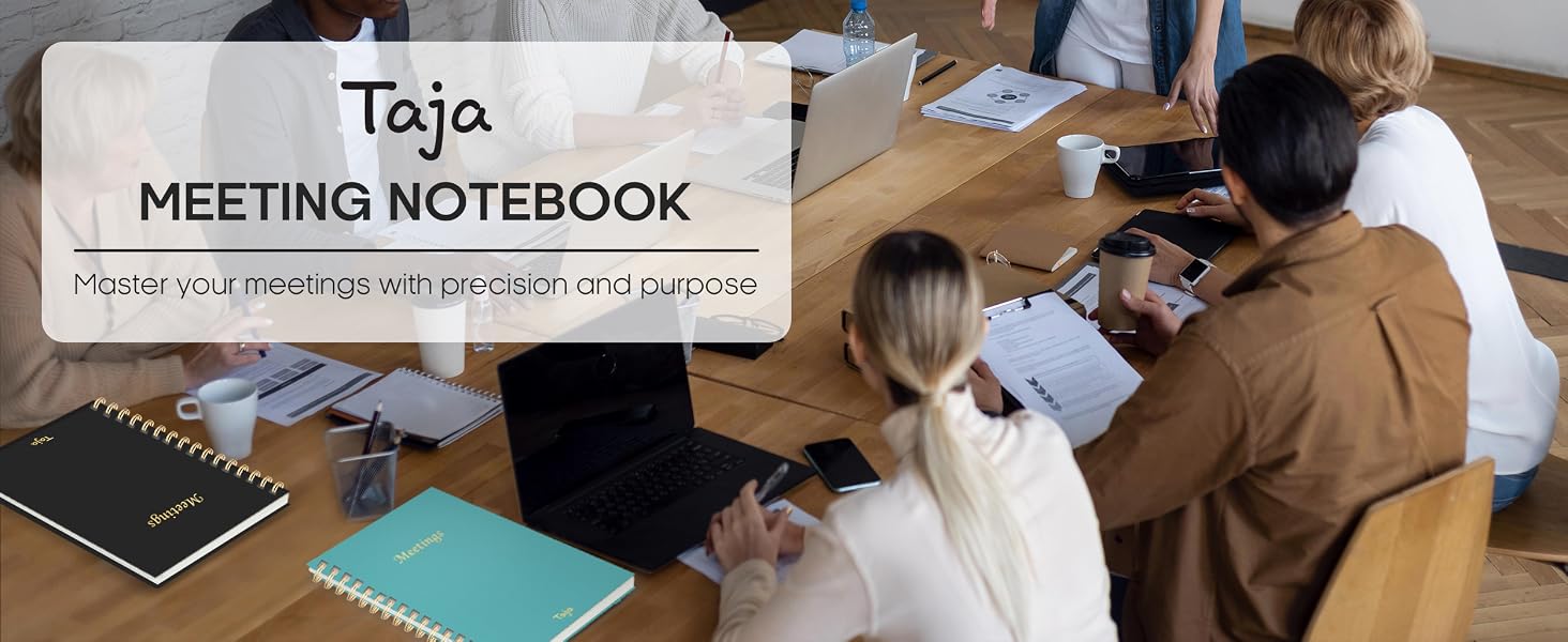 meeting notebook for work