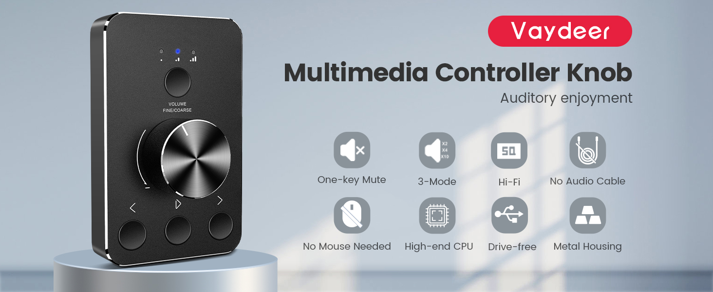 vaydeer volume control knob