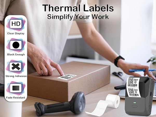 Label Maker Machine with Tape