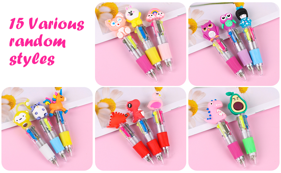 Mini Multicolor Ballpoint Pens
