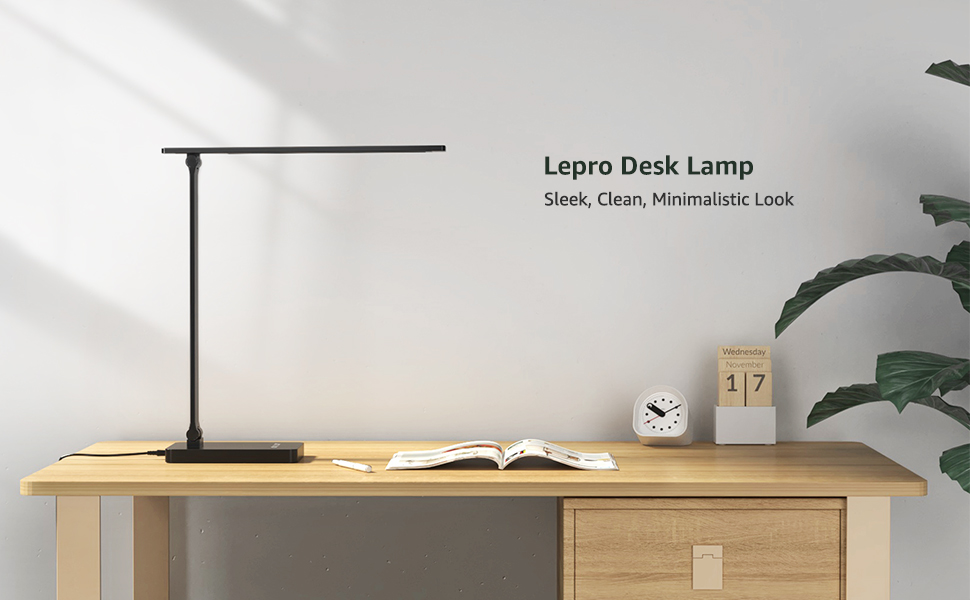 Lepro desk lamp black