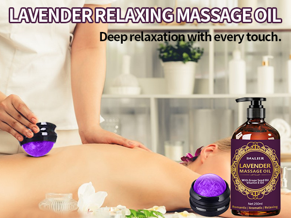 Lavender Massage Body Oil
