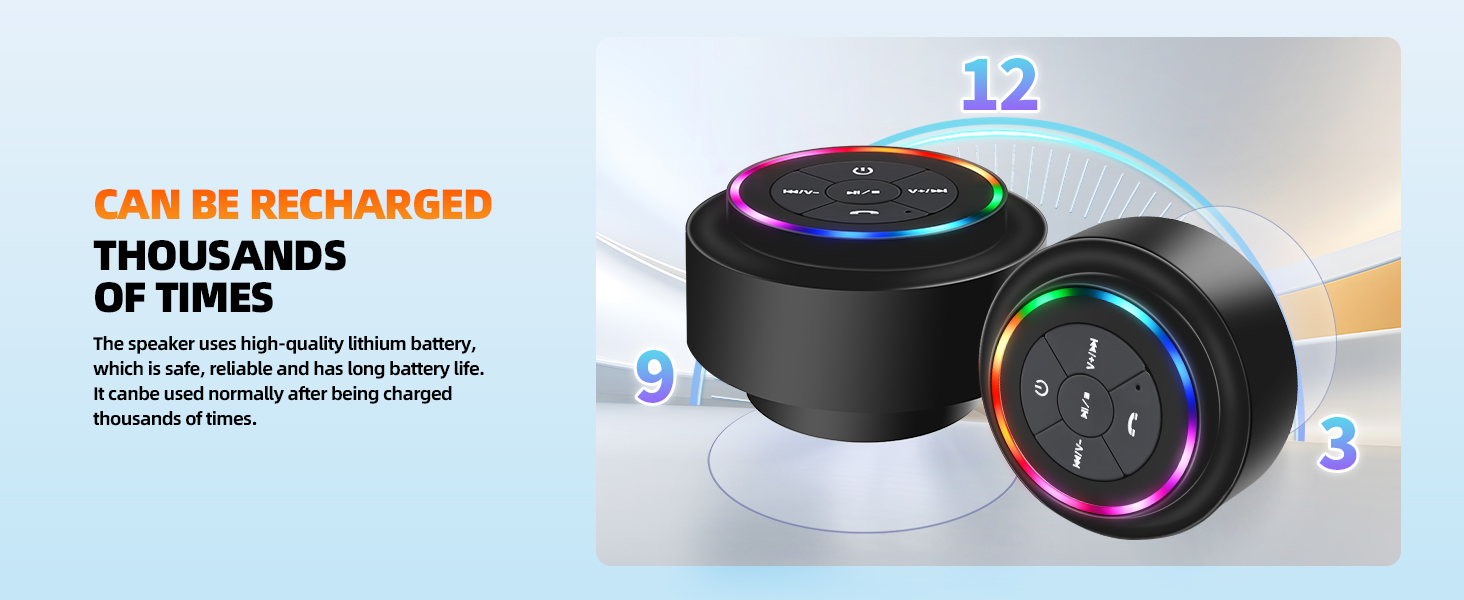 The 12-hour playback time