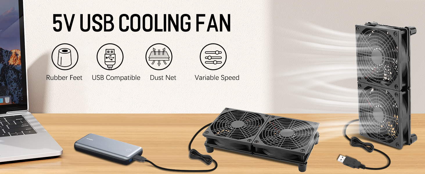 5v usb cooling fan for laptop computer pc register booster fan small box electric ac air vent fan 