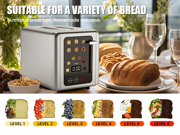 smart touchscreen toaster
