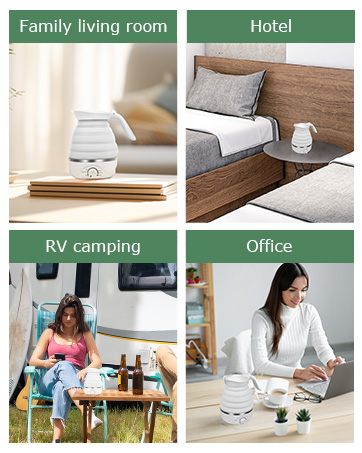 Travel Foldable Electric Kettle