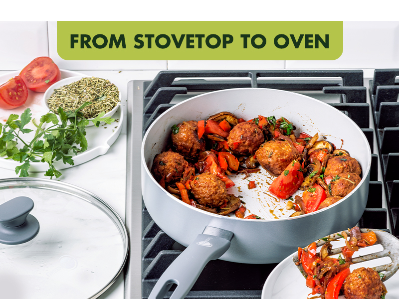 GreenPan, Valencia Pro, Healthy Ceramic Nonstick, Cookware set, Magneto induction, all stovetops