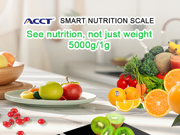 food scale with nutritional calculator