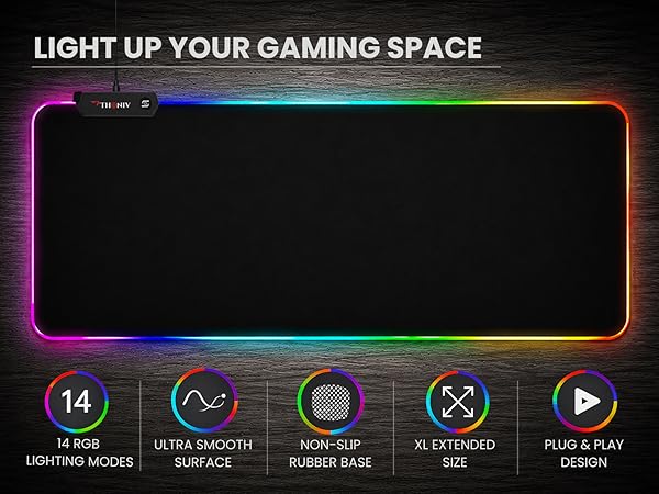 RGB Mouse Pad Extended