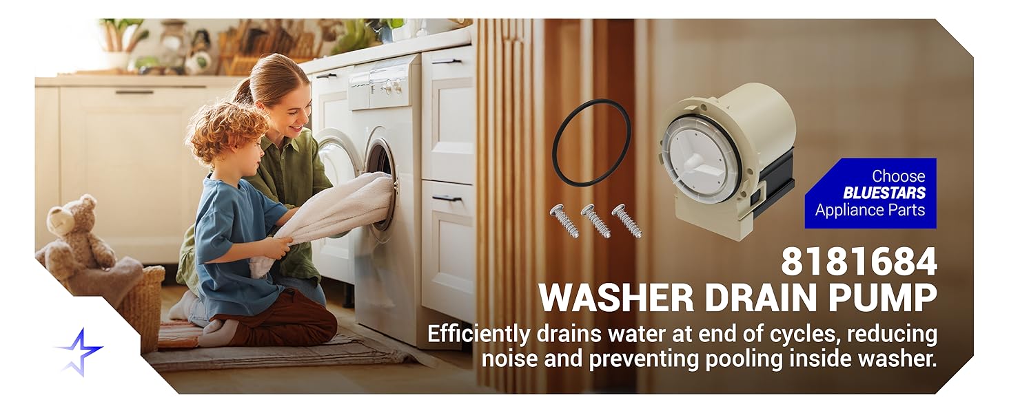 kenmore he3t drain pump 280187 8181684 washer ap3953640 27122 461970201671 ghw9100lw1 wpl-280187