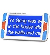 Eyoyo 5.0 inch Handheld Portable Video Digital Magnifier Electronic Reading Aids w/ Double Camera...