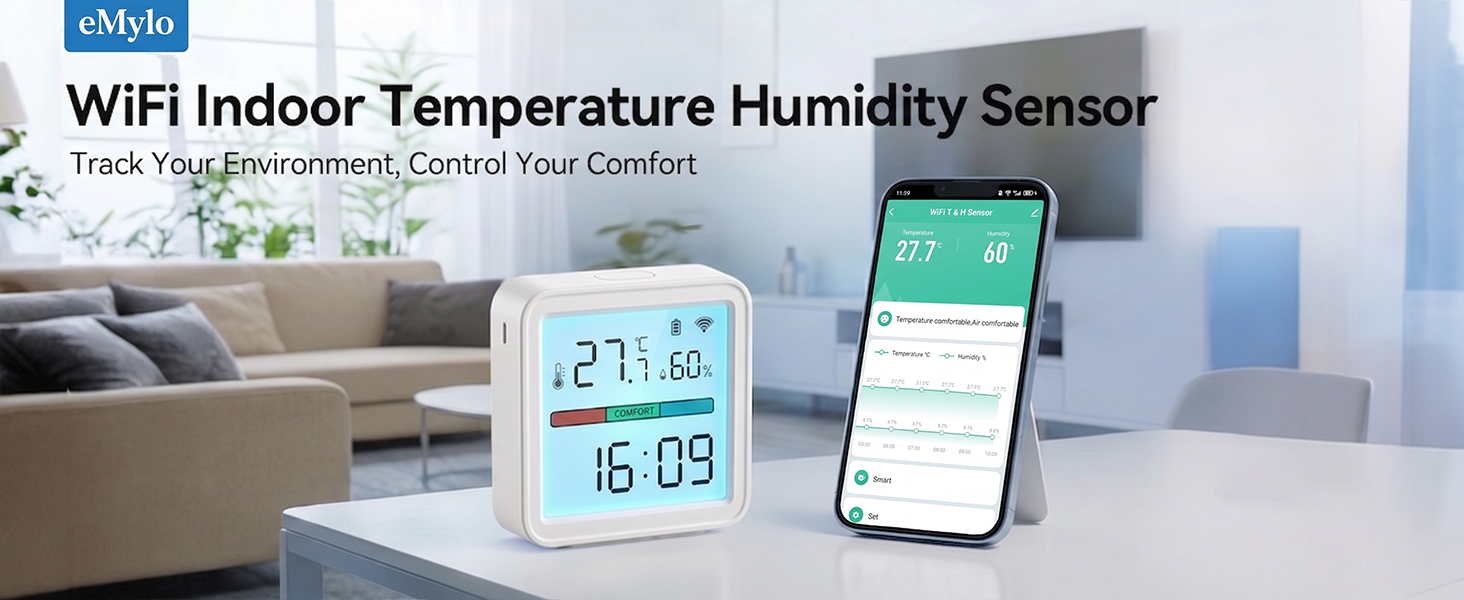 temperature and humidity monitor