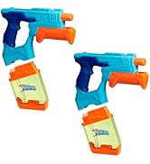 Nerf Super Soaker Dunk-Fill 2-Pack, 2 Water Blasters, Easy Instant Fill Tanks, Just Dunk &amp; Go, 10...
