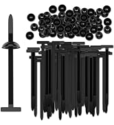 AegisTorq 100pcs Nylon Universal Cable Tie Buckle, Heavy Duty Self Locking Nylon Zip Ties, Univer...