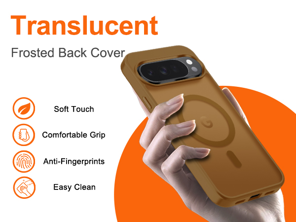 Translucent Frosted Back Cover