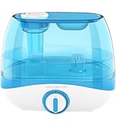 MegaWise Humidifiers for Bedroom Home, 5.0L Cool Mist Humidifier for Home Plant and Baby Nursery,...