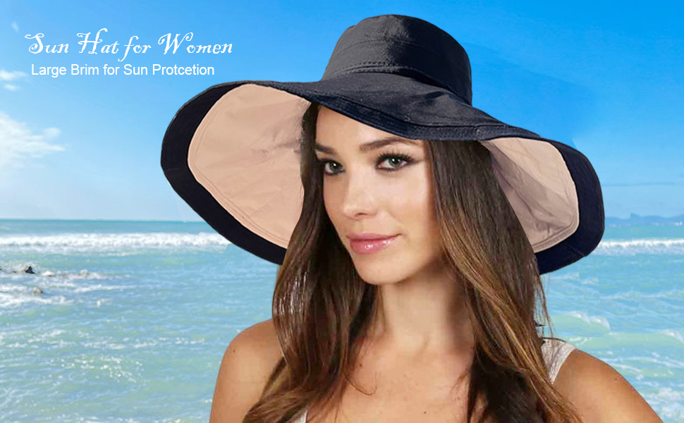 large sun hat