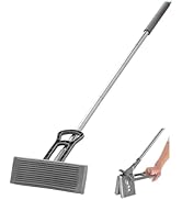 VEVOR Sponge Mop, High-Density PU Sponge Mop with 1 Pcs Sponge Mop Replacement, Easy to Squeeze S...