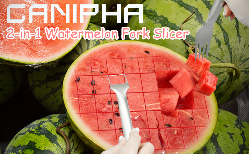 Watermelon Fork Slicer Cutter