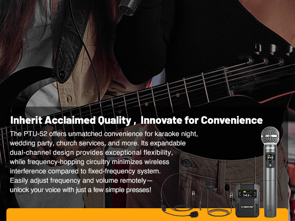 UHF Wireless Microphone System