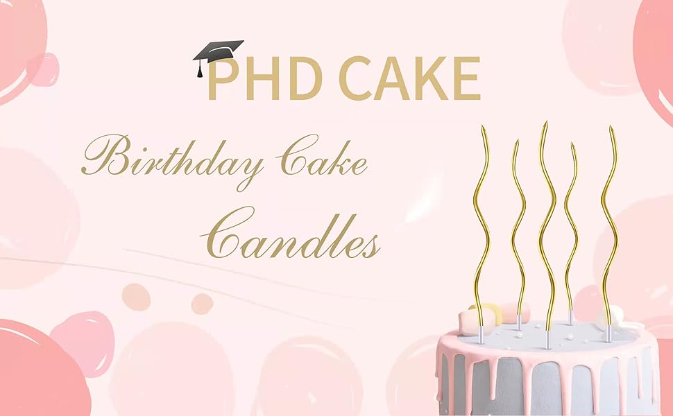 spiral birthday candles