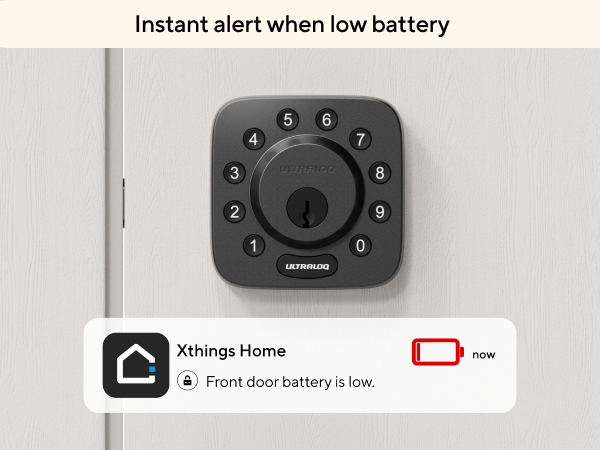 Instant Alert When Low Battery