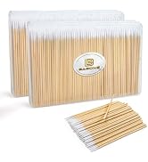 800PCS Pointed Cotton Swabs with Storage Case - Precision Microblading Cotton Swab 4 inch - Micro...