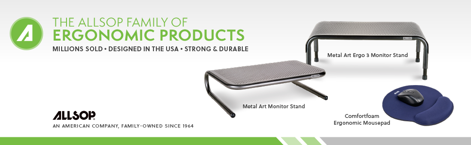 Ergonomic Products, Metal Art Ergo 3, Metal Art Stand, Mousepad 