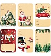 DreamBuilt Christmas Gift Tags Stickers, 2"x3" Self Adhesive Gift Tag Stickers, 120 PCS to from C...