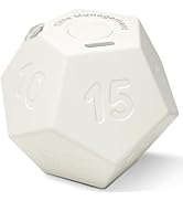 CREAVIVA Cube Pomodoro Timer - Flip to Start Countdown, Rechargeable Mini Productivity Timer for ...