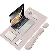 FreeNook Mouse Pad and Keyboard Wrist Rest, Large Keyboard and Mouse Pad Set, Ergonomic Mousepad ...