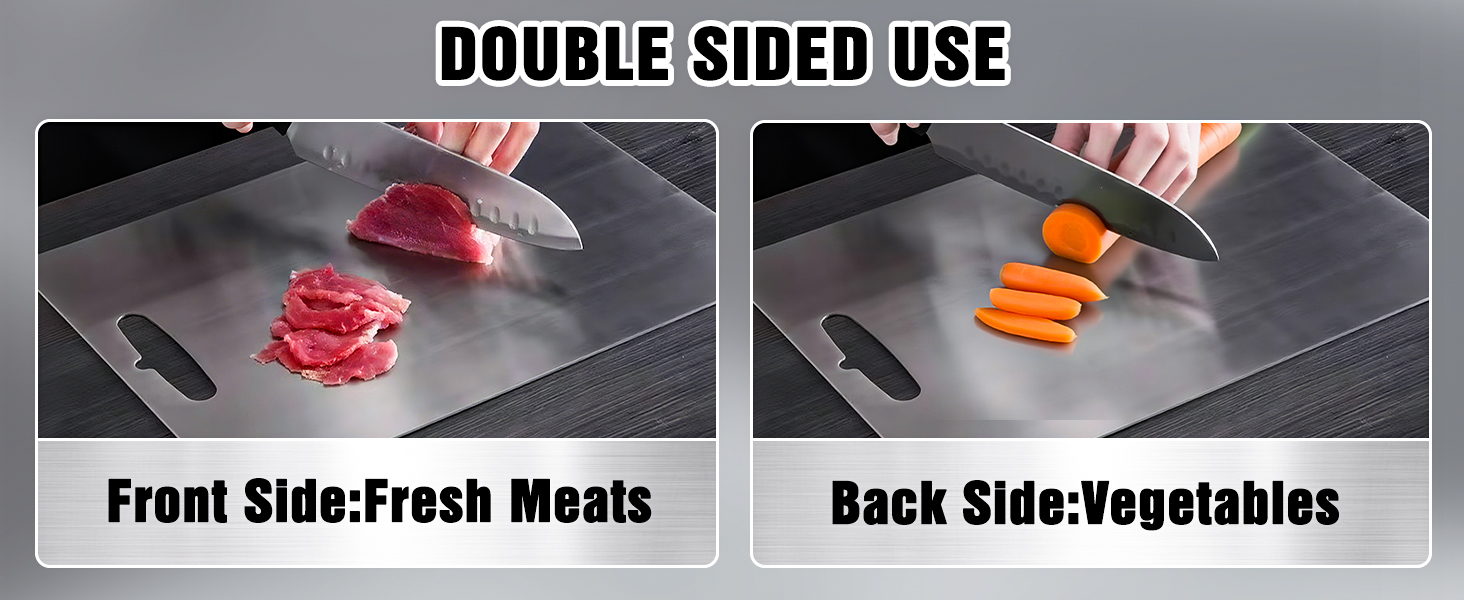 100% Pure Titanium Cutting Board