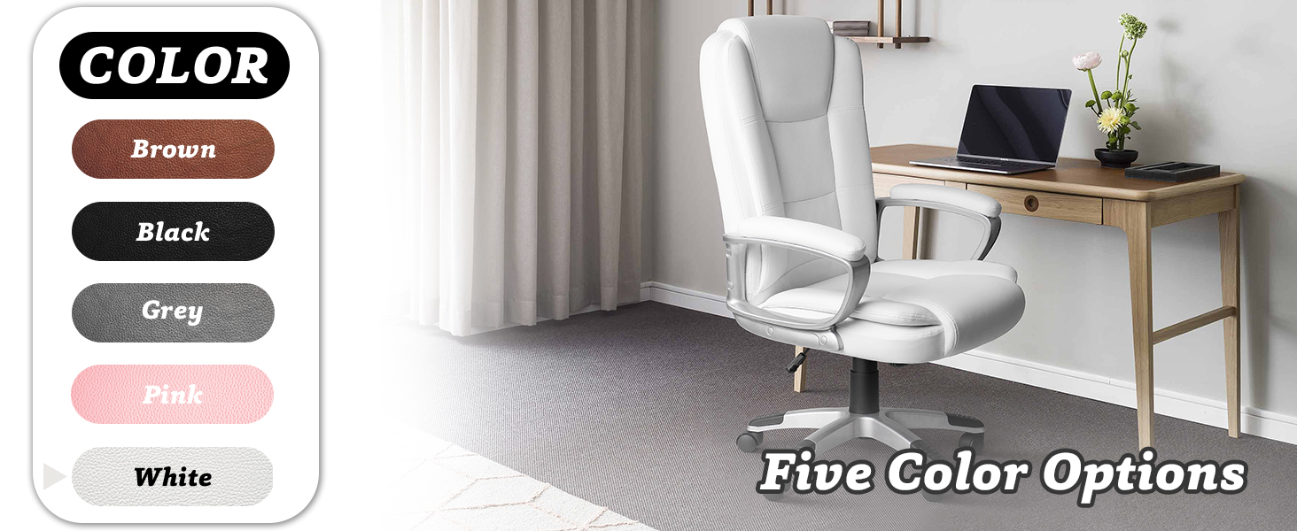 white office chair
