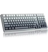 E-YOOSO Z-99 Wireless Mechanical Keyboard,Tri-Mode Bluetooth 5.0/2.4GHz/USB-C Hot Swappable Custo...