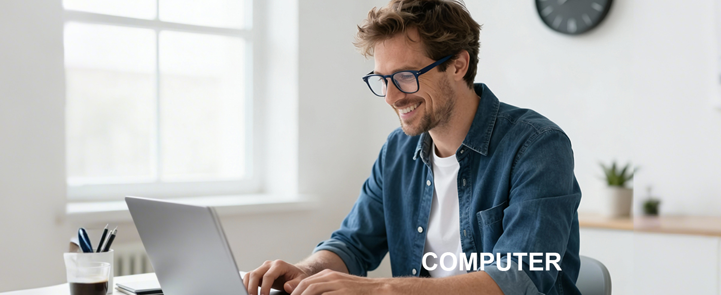 Computer working