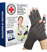 Compression Gloves for Women and Men: Arthritis Pain Relief for Hands, Daily Comfortable Wrist Su...