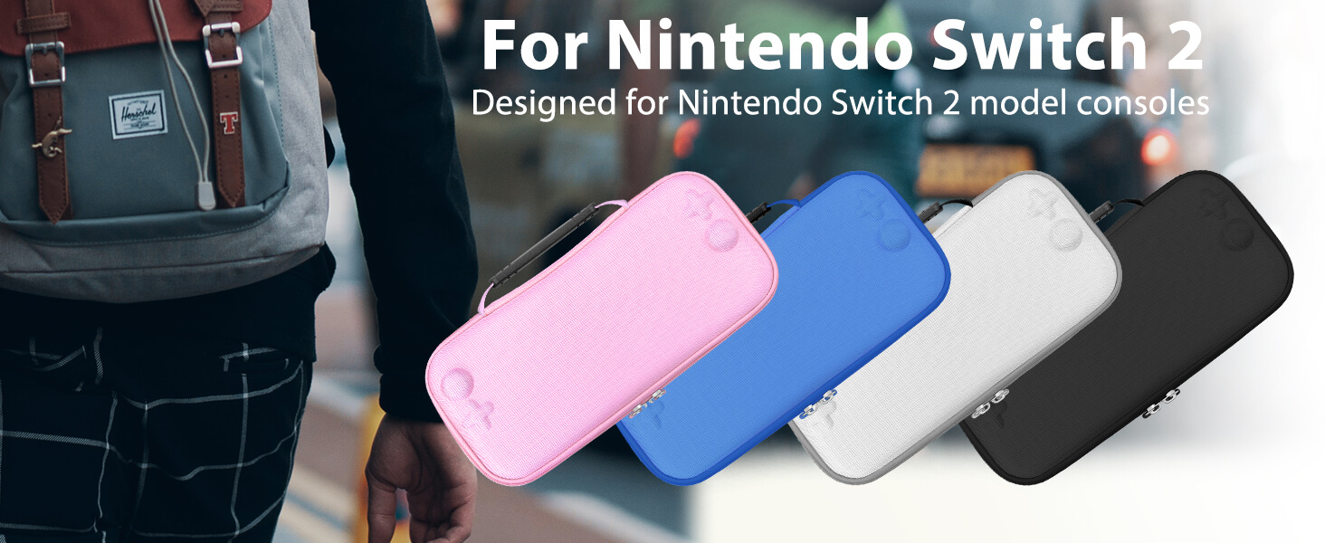 Slim Nintendo Switch 2 Carrying Case
