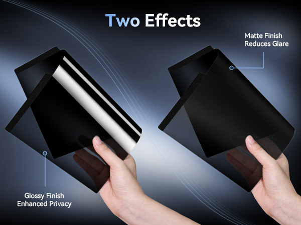 Magnetic laptop privacy screen